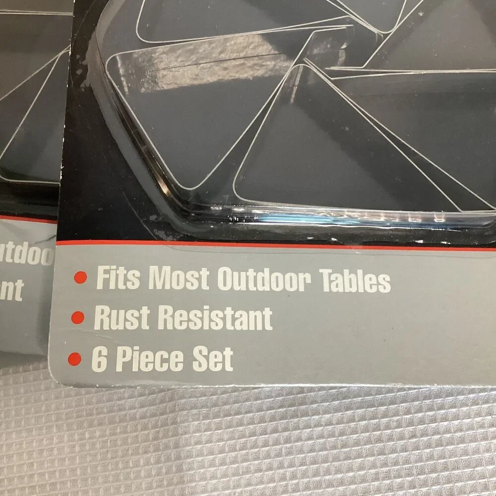 Stainless Steel Tablecloth Clamps Set of 6